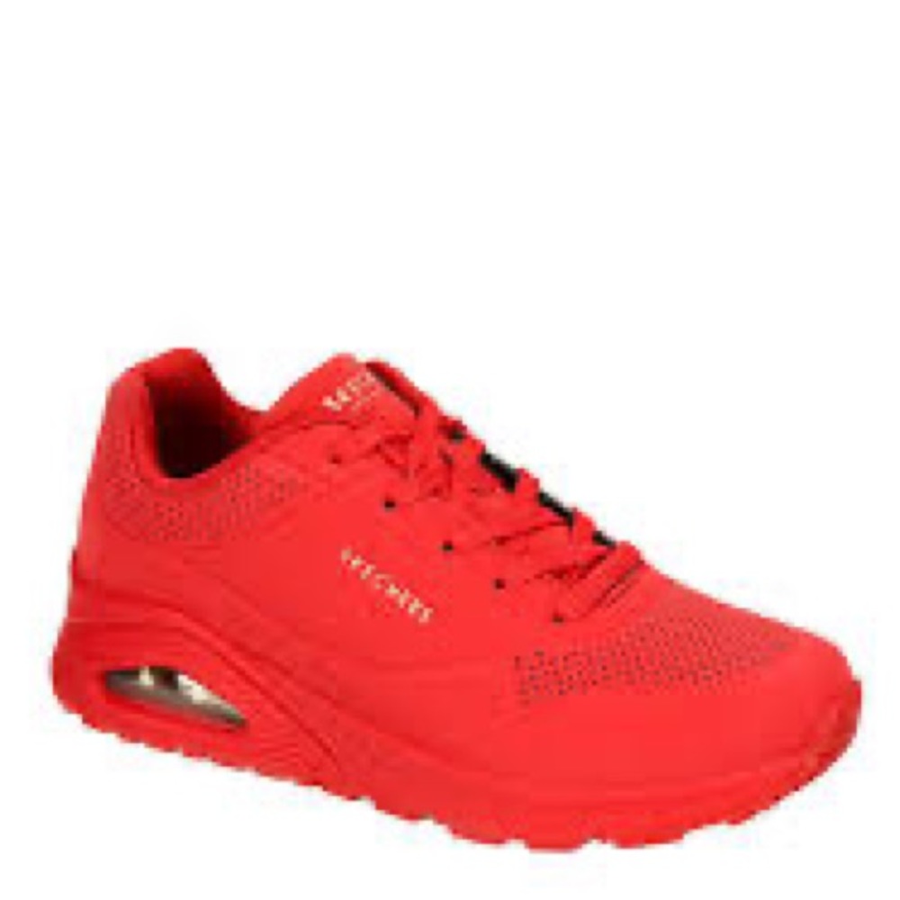 Red Skechers sneakers 8.5